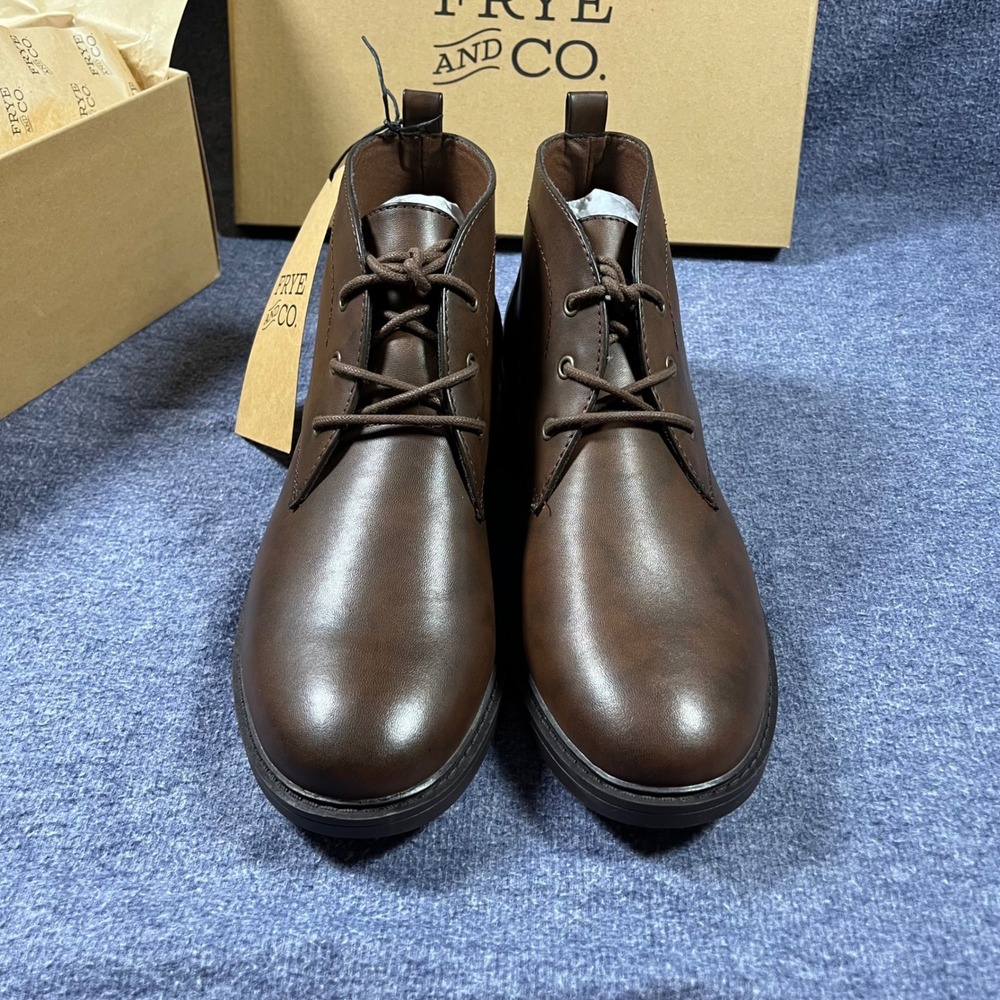 Frye and Co Mens Oaken Brown Chukka Boots Size 11 M